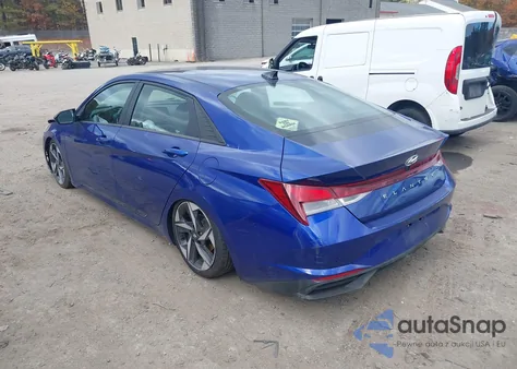 2023 Hyundai Elantra Sel from USA, damaged, VIN 5NPLS4AG2PH090954